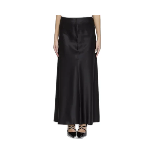 Saint Laurent Mid-Rise Long Skirt
