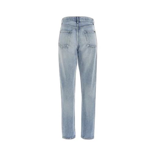 Saint Laurent High Waist Slim-Fit Jeans