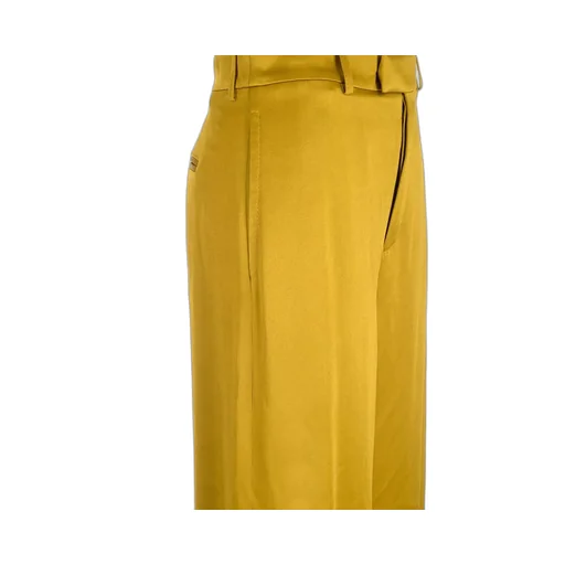 Saint Laurent High Waist Wide Leg Pants