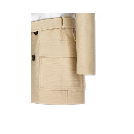 Saint Laurent Saharienne Double-Breasted Jacket