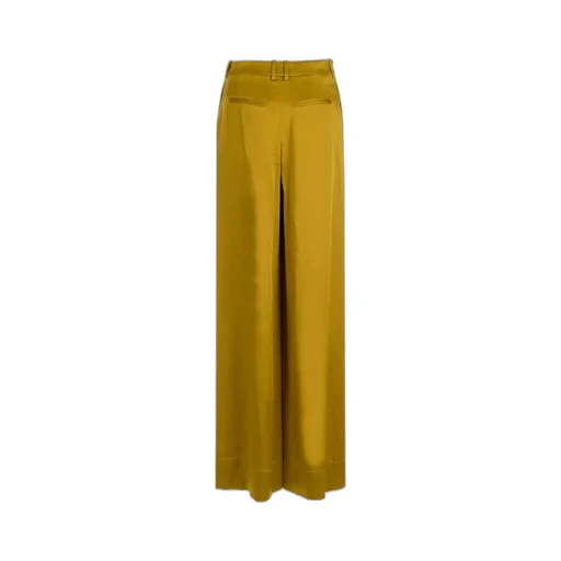 Saint Laurent High Waist Wide Leg Pants