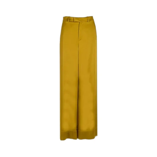 Saint Laurent High Waist Wide Leg Pants