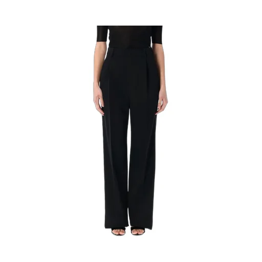Saint Laurent Pleat Detailed Dress Pants