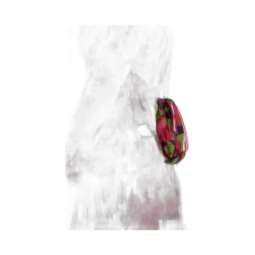 Saint Laurent Floral Printed Long-Sleeved Dress