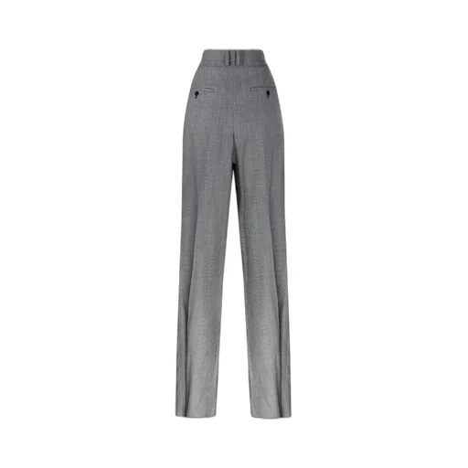 Saint Laurent High Waist Wide Leg Pants