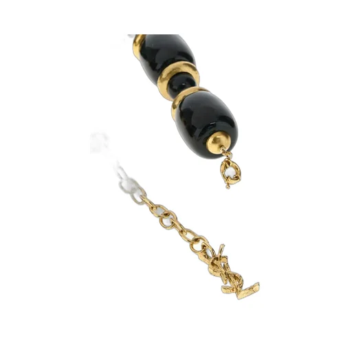Saint Laurent Logo Plaque Braclet