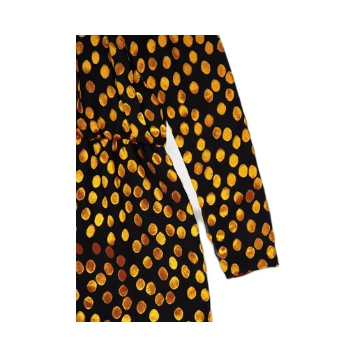 Saint Laurent One-Shoulder Velvet Dotted Dress