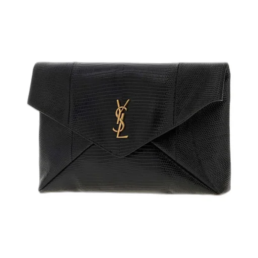 Saint Laurent Busta Foldover Top Pouch