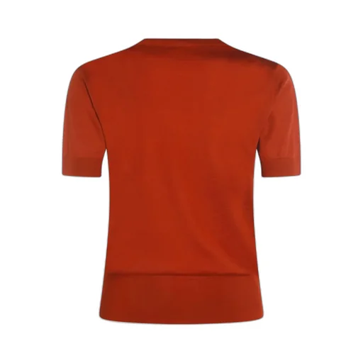 Saint Laurent Crewneck Short-Sleeved Jumper