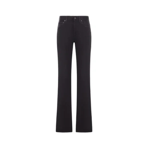Saint Laurent Nico Low-Rise Jeans