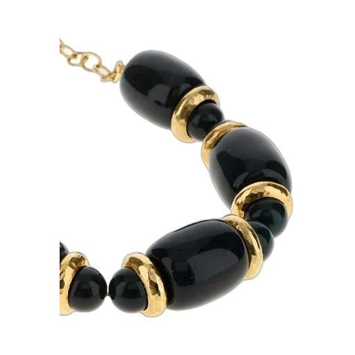 Saint Laurent Logo Plaque Braclet