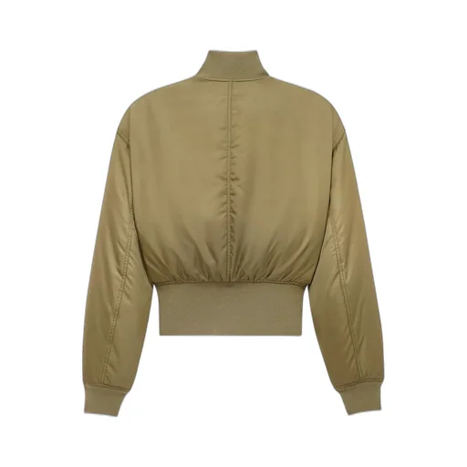 Saint Laurent Zip-Up Padded Bomber Jacket