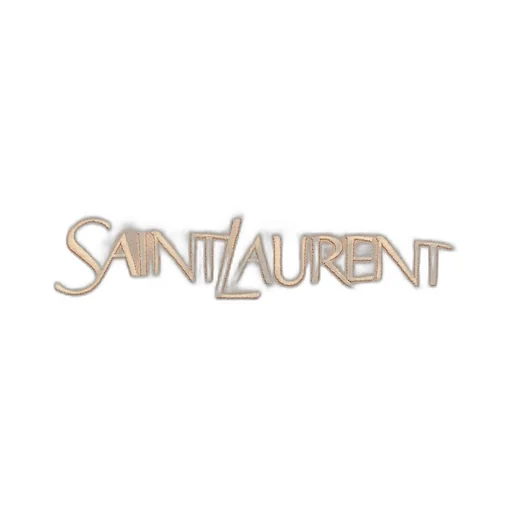 Saint Laurent Logo Embroidered Crewneck Sweatshirt