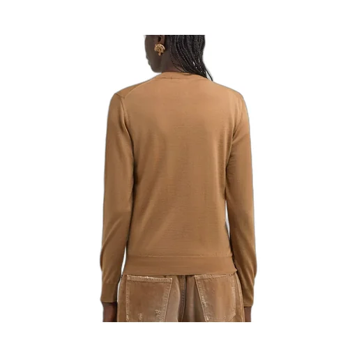 Roberto Cavalli Long-Sleeved Crewneck Cardigan