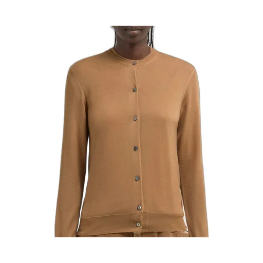 Roberto Cavalli Long-Sleeved Crewneck Cardigan