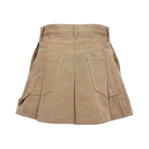 Sacai Pleated Folded Shorts