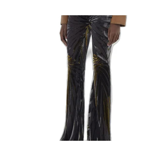 Roberto Cavalli Flare Velvet Trousers