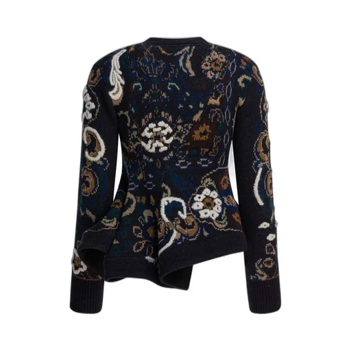 Sacai Floral Jacquard Pullover
