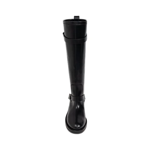 Saint Laurent River Round Toe Buckled Boots