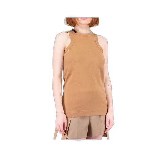 Sacai Layered Knitted Top