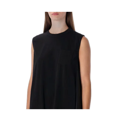 Sacai Sleeveless Pleated Dress