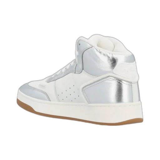Saint Laurent Sl/80 Mid-Top Sneakers