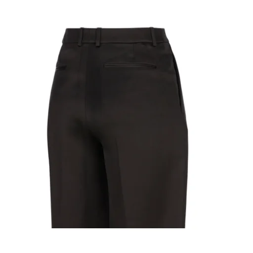 Saint Laurent High Waist Flared Trousers