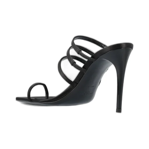 Saint Laurent Jerry Square Open Toe Mules