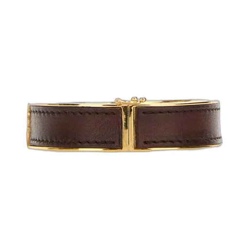 Saint Laurent Cassandre Logo Plaque Bracelet