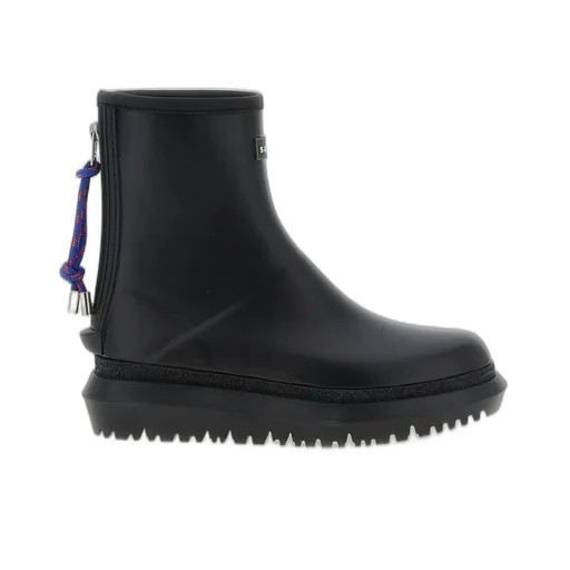 Sacai Zip-Detailed Ankle Boots