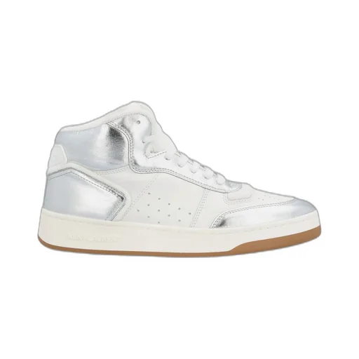 Saint Laurent Sl/80 Mid-Top Sneakers