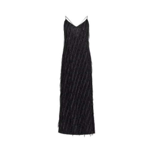 Roberto Cavalli Fringed Maxi Dress