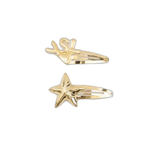 Saint Laurent Cassandre Hair Clips