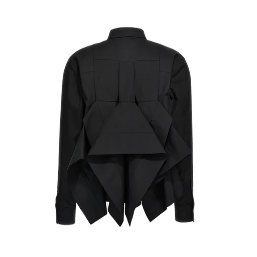 Sacai Poplin Long Sleeved Shirt