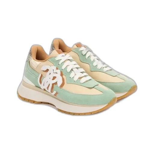 Roberto Cavalli Mirror Snake Sneakers