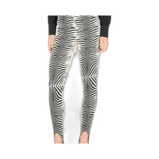 Roberto Cavalli Zebra-Printed Leggings