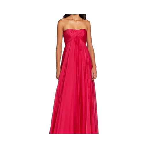 Roberto Cavalli Mirror Snake Strapless Maxi Dress