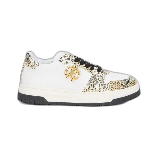 Roberto Cavalli Monogram Low-Top Sneakers