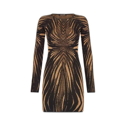 Roberto Cavalli Ray Print Minidress