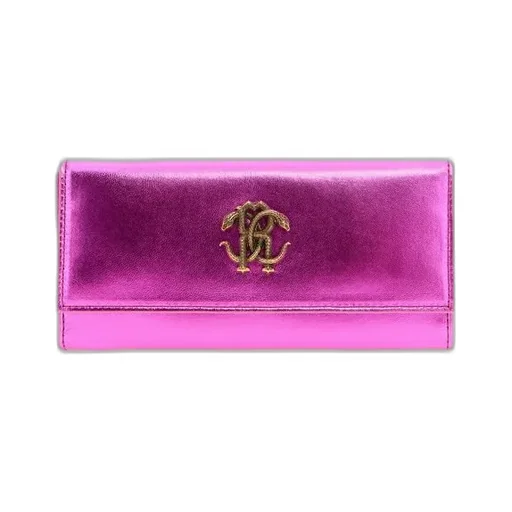 Roberto Cavalli Monogram Continental Wallet