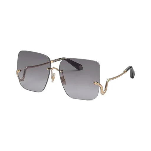 Roberto Cavalli Snake Rimless Sunglasses