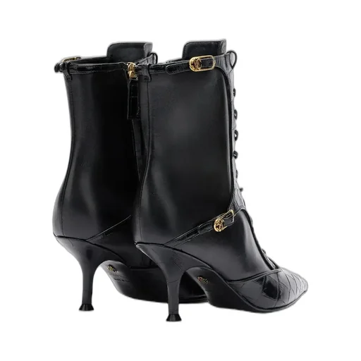 Roberto Cavalli Lace-Up Ankle Boots
