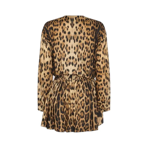 Roberto Cavalli Print Short Dress