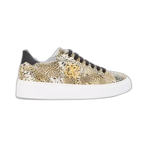 Roberto Cavalli Monogram Platform Sneakers