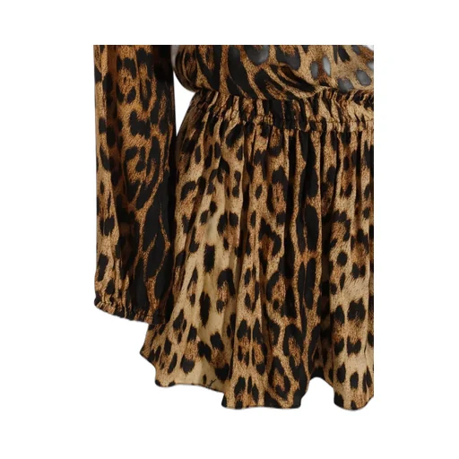 Roberto Cavalli Print Short Dress