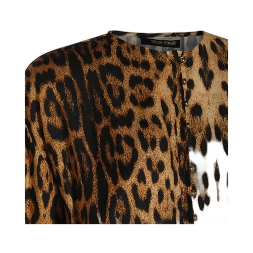 Roberto Cavalli Print Short Dress