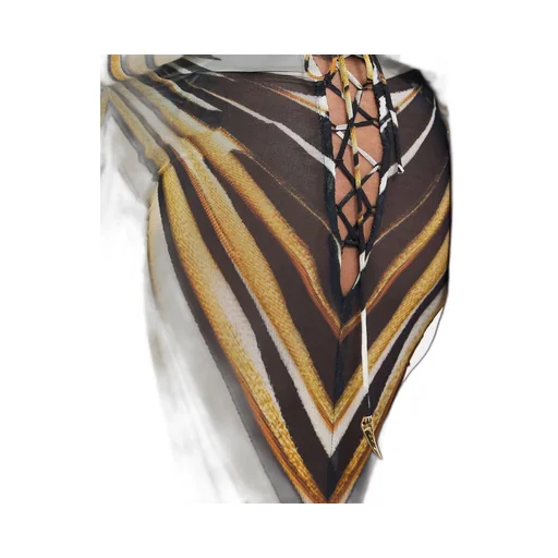 Roberto Cavalli Ray Printed Trousers
