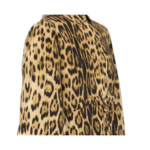 Roberto Cavalli Leopard Print T-Shirt