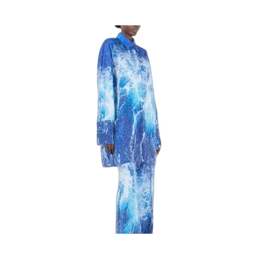 Roberto Cavalli Stretto Di Messina Print Shirt