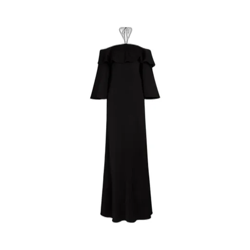 Roberto Cavalli Off-Shoulder Maxi Dress